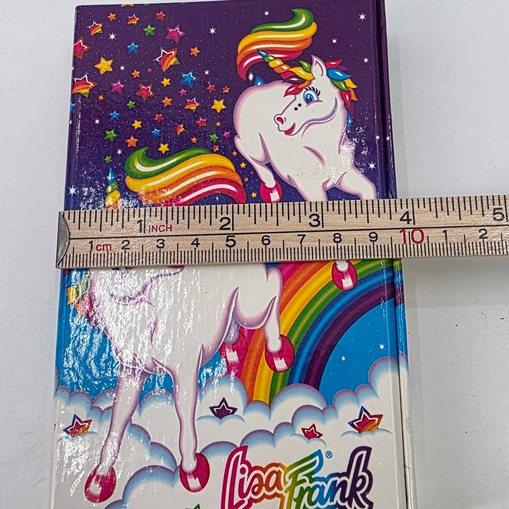 VINTAGE 90S LISA FRANK MARKIE FLIP OUTS ORGANIZER PLANNER UNICORN *READ* RARE - Picture 14 of 15